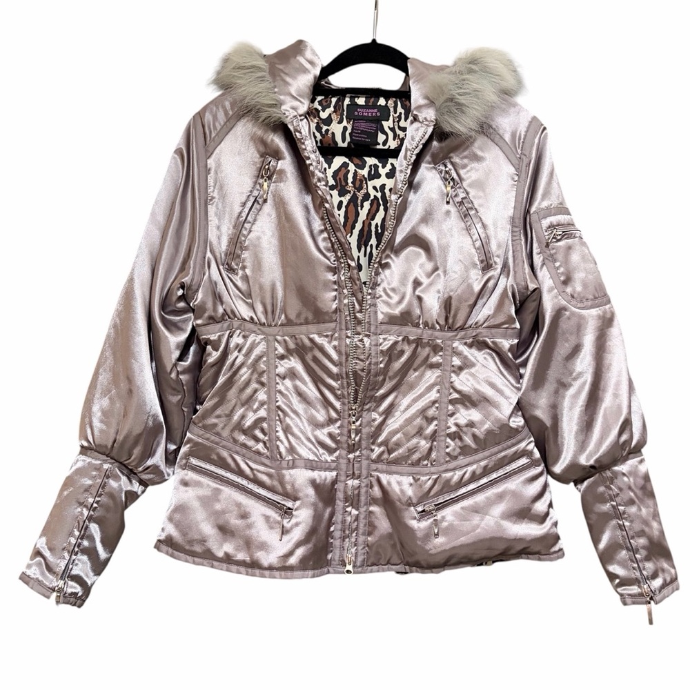 Suzanne Somers Leopard Print Jacket